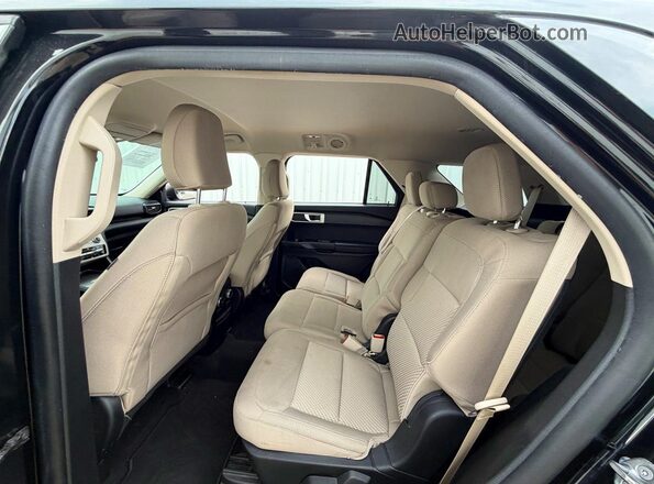 1FMSK7BH7MGB16285 2021 FORD EXPLORER Black წინა სალონის ხედი