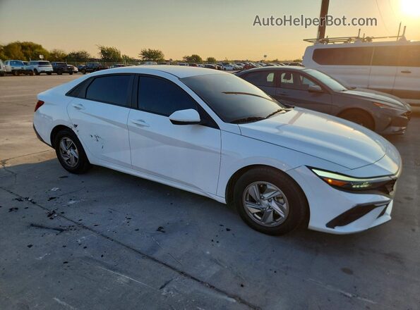 KMHLL4DG0SU899601 2025 HYUNDAI ELANTRA White Вид спереду