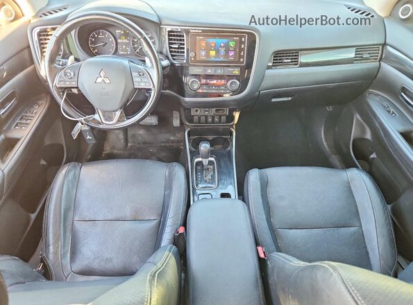 JA4JZ4AX1JZ010296 2018 MITSUBISHI OUTLANDER Gray Instrument cluster view