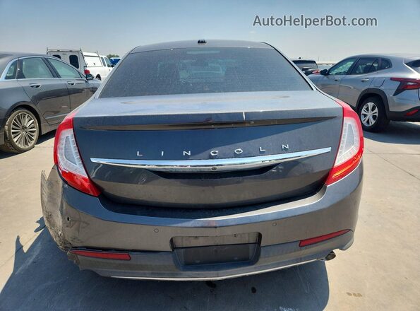 1LNHL9DK7GG603163 2016 LINCOLN MKS Gray წინა სალონის ხედი