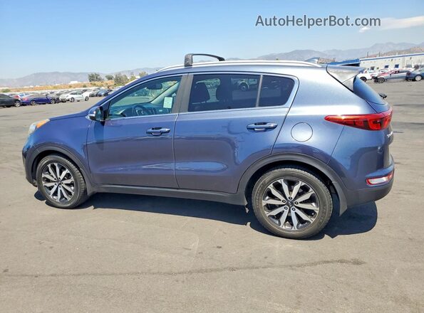 KNDPN3AC2K7520558 2019 KIA SPORTAGE Синий Задняя правая четверть