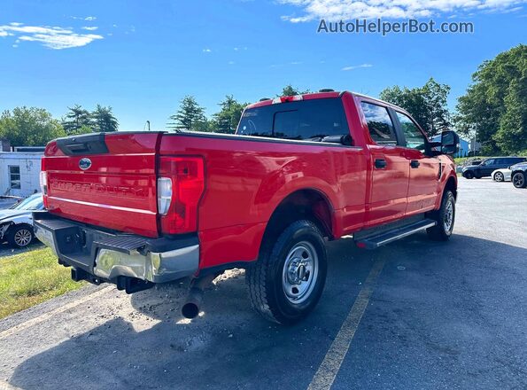 1FT7W2B69MEC96669 2021 FORD F250 Red Przód prawy