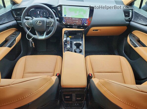 2T2GGCEZ8TC097053 2026 LEXUS NX Black ხელსაწყოთა პანელის ხედი