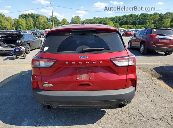 1FMCU0G69MUB17114 2021 FORD ESCAPE Красный Вид салона спереди
