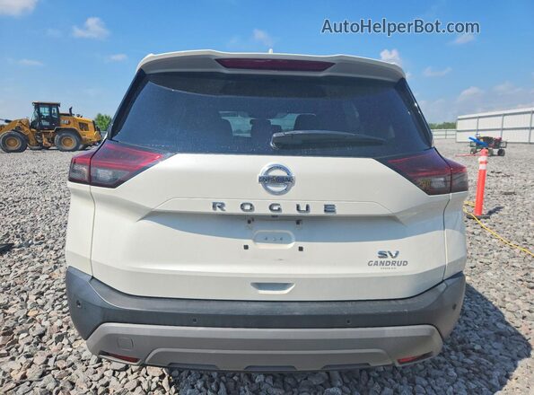 5N1AT3BAXMC734793 2021 NISSAN ROGUE Белый Вид салона спереди