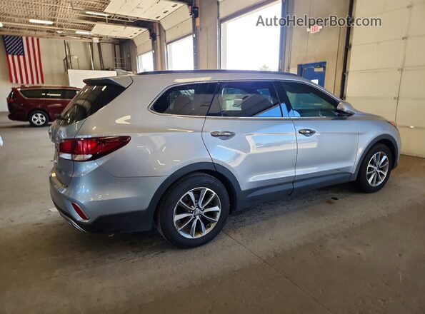 KM8SN4HF4HU249914 2017 HYUNDAI SANTA Silver წინა მარჯვენა