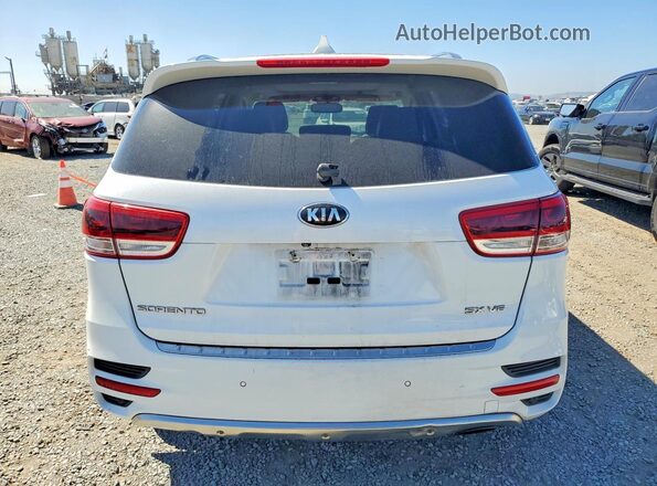 5XYPKDA58GG080291 2016 KIA SORENTO White წინა სალონის ხედი