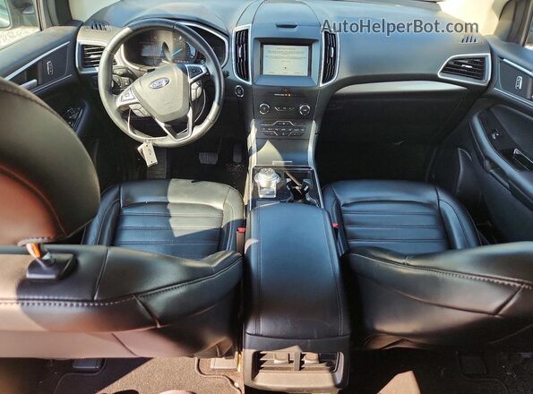 2FMPK4J90KBC58190 2019 FORD EDGE Black Vista del cuadro de instrumentos