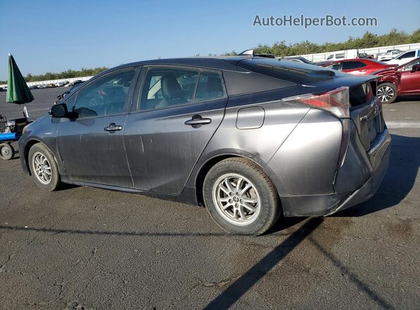 JTDKBRFU7H3034397 2017 TOYOTA PRIUS Угольный Задняя правая четверть
