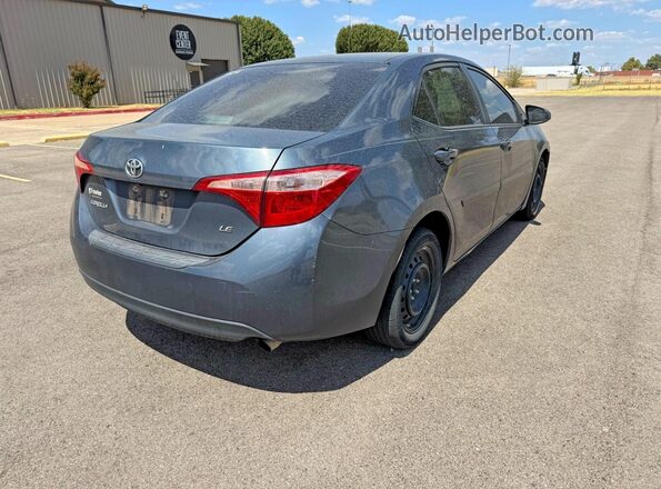 5YFBURHE7HP604728 2017 TOYOTA COROLLA Gray Front view