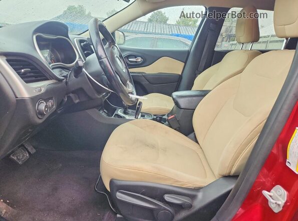 1C4PJLCB7GW230393 2016 JEEP CHEROKEE Красный Вид панели приборов