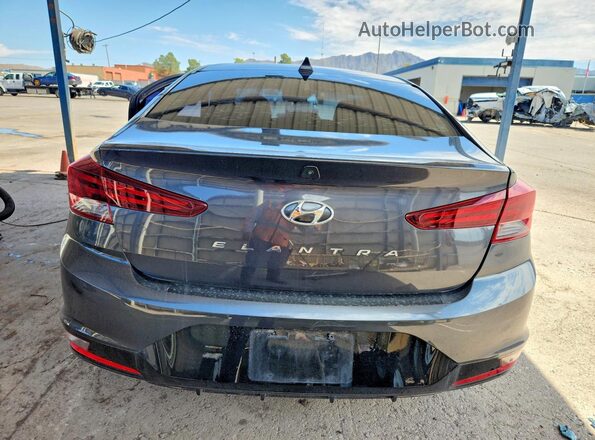 5NPD84LF0LH585011 2020 HYUNDAI ELANTRA Gray Սալոնի դիմացի տեսք