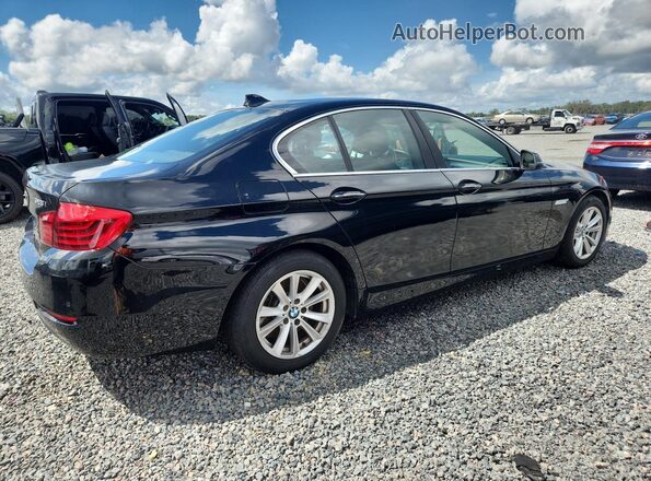 WBA5A5C52GG353376 2016 BMW 5 SERIES Black წინა მარჯვენა