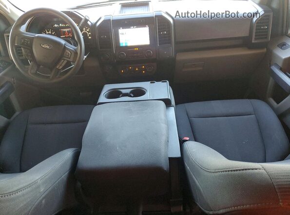 1FTFX1E40KKE50729 2019 FORD F150 Черный Вид щитка приборов