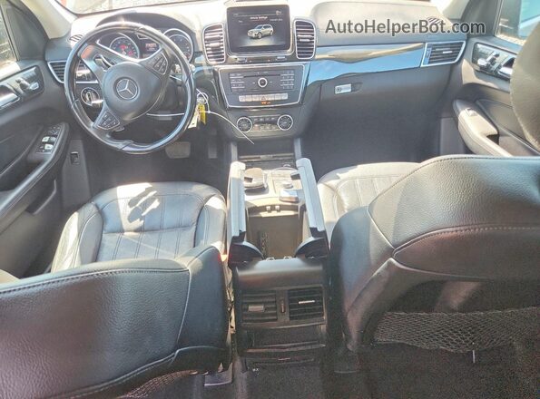 4JGDF6EE1HA745980 2017 MERCEDES-BENZ GLS-CLASS Black Вид щитка приладів