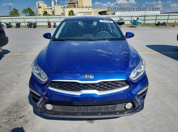 3KPF24AD5KE050478 2019 KIA FORTE Blue Հետևի տեսք