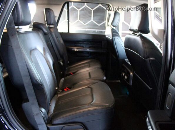 1FMJU1MT2KEA02921 2019 FORD EXPEDITION Black Widok wnętrza z przodu