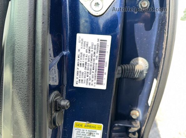 19UUB3F54HA003166 2017 ACURA TLX Blue Вид задньої частини салону