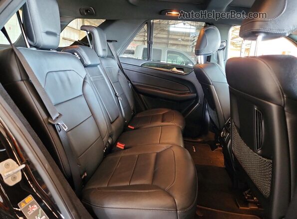 4JGDA6EB5JB006275 2018 MERCEDES-BENZ GLE Black Engine compartment view