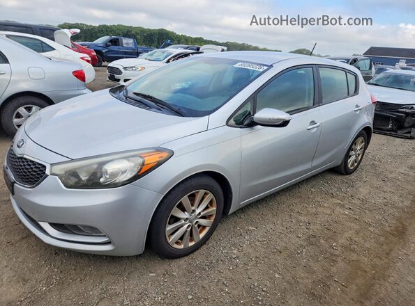 KNAFX5A82G5494847 2016 KIA FORTE Серебряный Задняя левая четверть