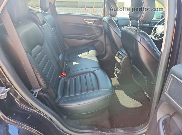 2FMPK4J90KBC58190 2019 FORD EDGE Black Vista del compartimento del motor