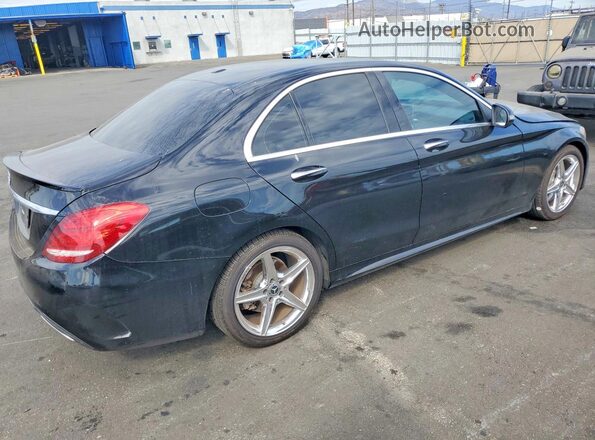 55SWF4JB0JU264031 2018 MERCEDES-BENZ C Black Rear right