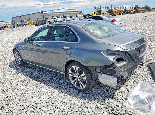 55SWF4JB0JU268807 2018 MERCEDES-BENZ C Gray Tył lewy