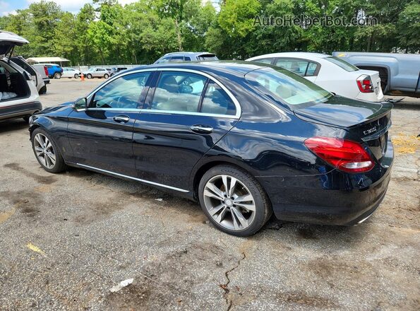 55SWF4JB1HU204222 2017 MERCEDES-BENZ C Black Հետևի ձախ