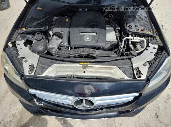55SWF4JB2GU128489 2016 MERCEDES-BENZ C Черный Вид задней части салона