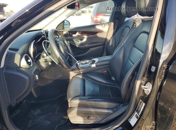 55SWF4JB2HU222843 2017 MERCEDES-BENZ C Black Vista interior delantera