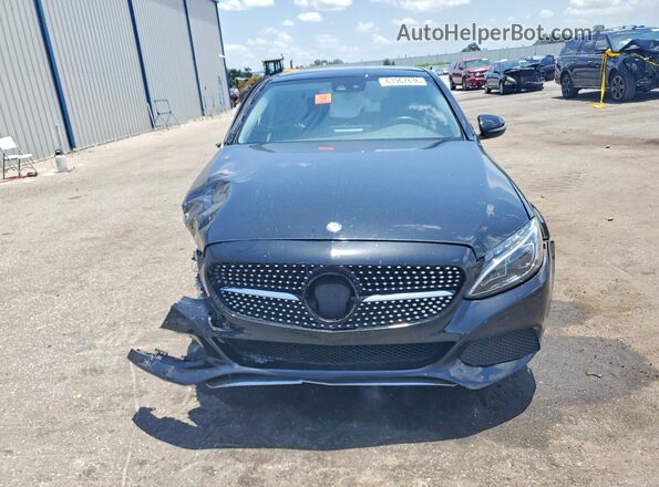 55SWF4JB3GU150307 2016 MERCEDES-BENZ C Black Widok z przodu