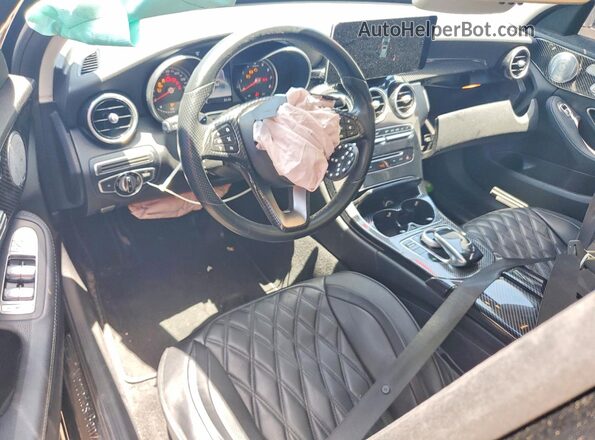 55SWF4JB3GU150307 2016 MERCEDES-BENZ C Black Widok deski rozdzielczej