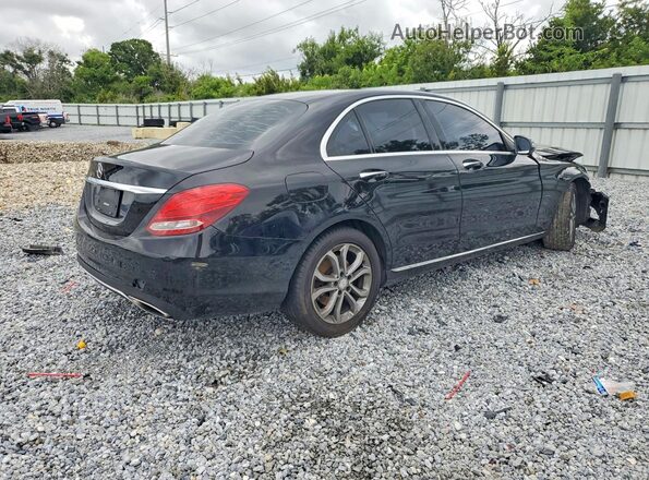 55SWF4JB3GU174400 2016 MERCEDES-BENZ C Black Rear right