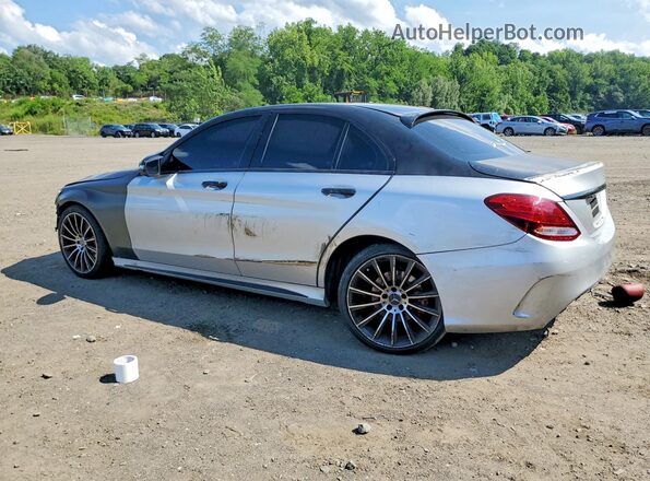 55SWF4JB3HU230613 2017 MERCEDES-BENZ C Silver Հետևի ձախ