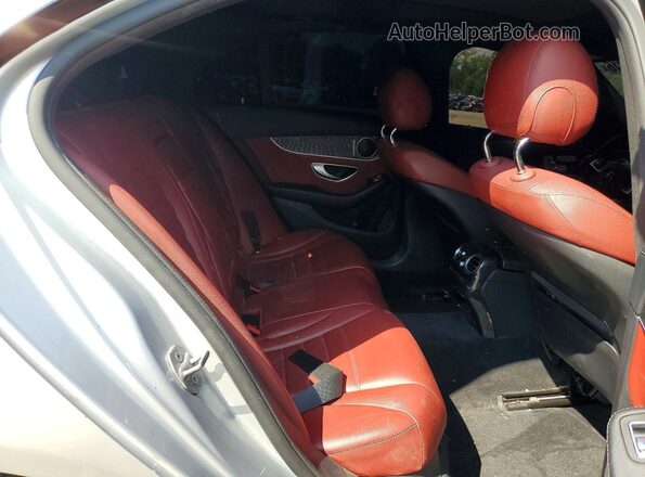 55SWF4JB3HU230613 2017 MERCEDES-BENZ C Silver Հետևի նստատեղերի տեսք