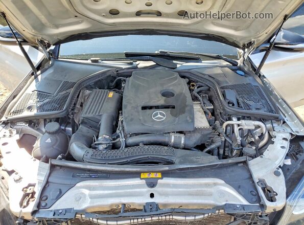 55SWF4JB3HU230613 2017 MERCEDES-BENZ C Silver Սալոնի հետևի տեսք