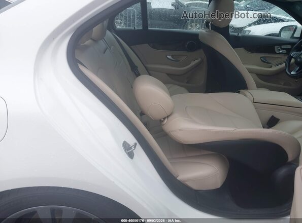 55SWF4JB3JU240306 2018 MERCEDES-BENZ C-CLASS White Вид наклейки з VIN-кодом