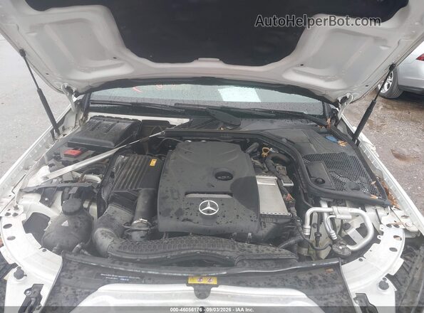 55SWF4JB3JU240306 2018 MERCEDES-BENZ C-CLASS White Вид ззаду