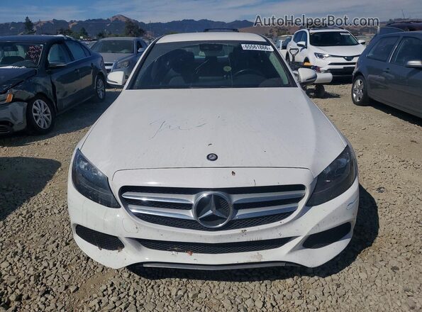 55SWF4JB4GU156729 2016 MERCEDES-BENZ C White Vista frontal
