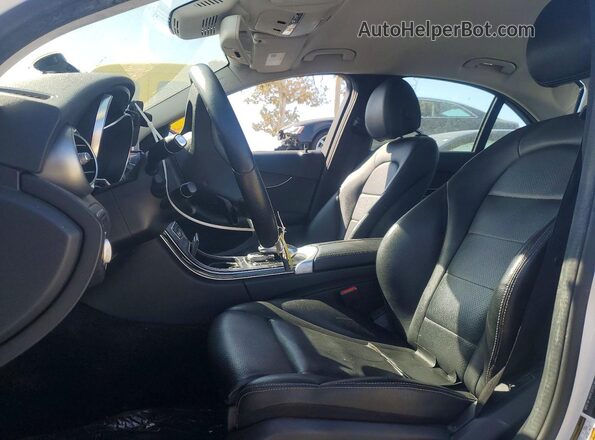 55SWF4JB4GU156729 2016 MERCEDES-BENZ C White Vista interior delantera