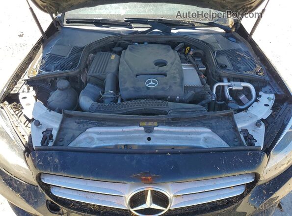 55SWF4JB4HU194155 2017 MERCEDES-BENZ C Черный Вид задней части салона