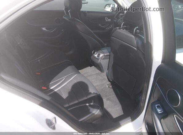 55SWF4JB4HU214419 2017 MERCEDES-BENZ C-CLASS White VIN կոդի պիտակի տեսք