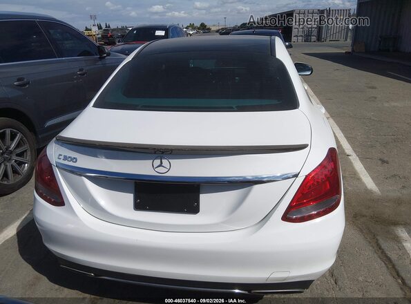 55SWF4JB4HU214419 2017 MERCEDES-BENZ C-CLASS White 