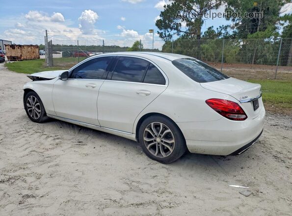 55SWF4JB6GU123182 2016 MERCEDES-BENZ C White უკანა მარცხენა