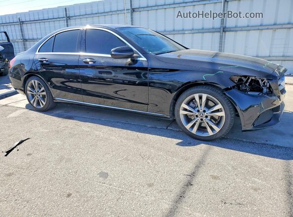 55SWF4JB6HU223588 2017 MERCEDES-BENZ C Black Delantero derecho