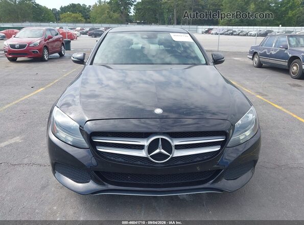 55SWF4JB7HU198331 2017 MERCEDES-BENZ C-CLASS Black Вид щитка приладів