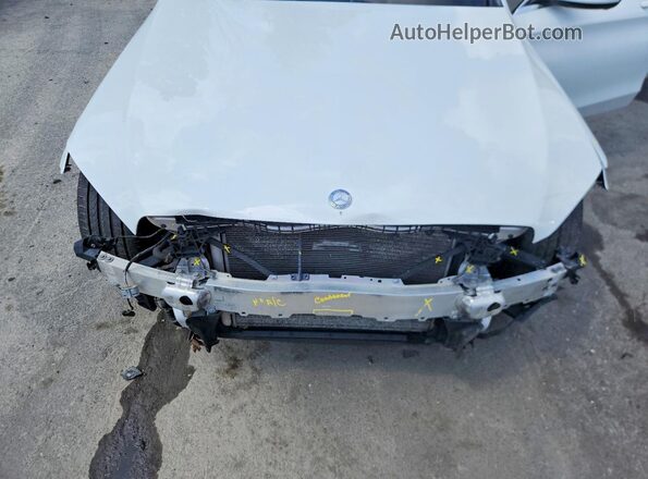 55SWF4JB8GU156913 2016 MERCEDES-BENZ C White Вид задньої частини салону