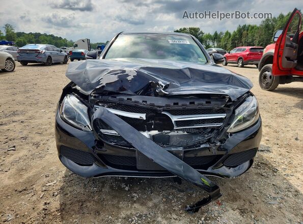 55SWF4JB8HU219736 2017 MERCEDES-BENZ C Black Vista frontal
