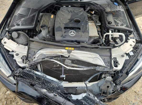 55SWF4JB8HU219736 2017 MERCEDES-BENZ C Black Vista interior trasera