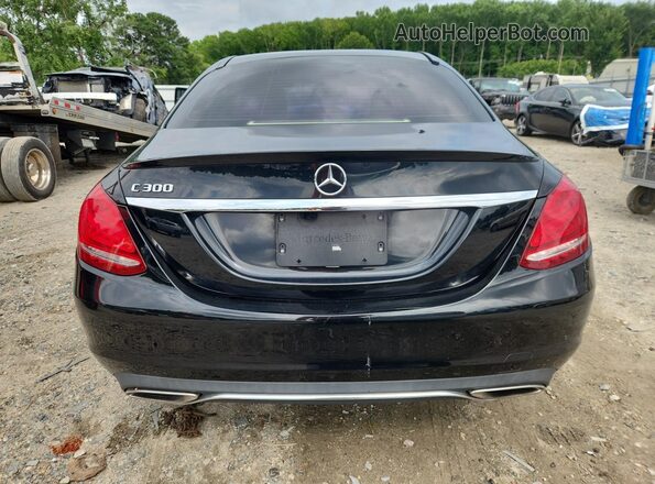 55SWF4JB8HU219736 2017 MERCEDES-BENZ C Black 